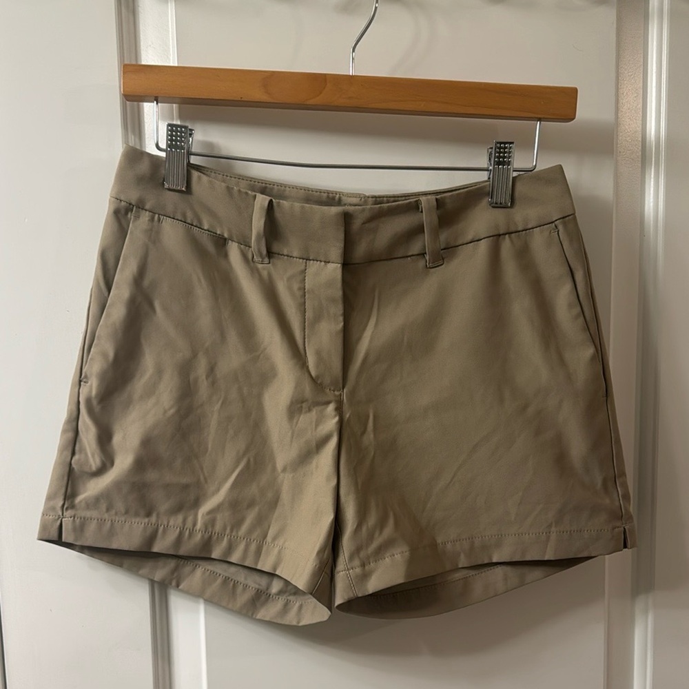 Nike Golf Tan Women’s Golf Athletic 4”Shorts Size 2 - Picture 6 of 6